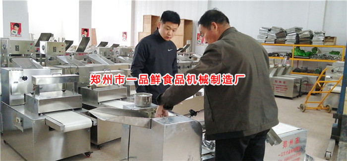 登封客戶(hù)訂購(gòu)燴面機(jī)