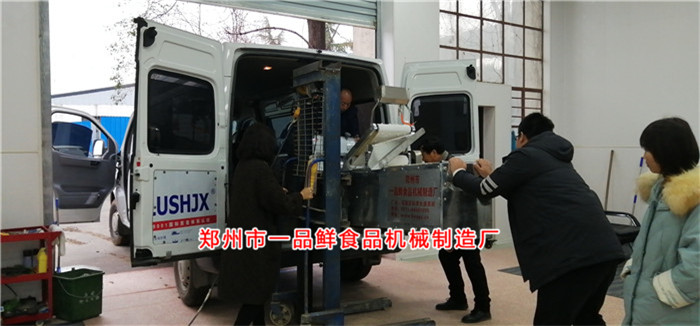 設備調(diào)試完畢裝車拉走 設備調(diào)試完畢裝車拉走